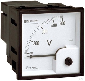 Schneider Electric Voltmeter 0-500V 16005