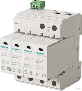 Siemens Blitzstromableiter 5SD7414-3 T1/T2, UN 240/400V