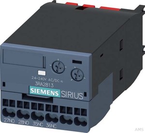 Siemens Hilfsschalter 1Ö+1S 24-240VAC/DC 3RA2813-2FW10