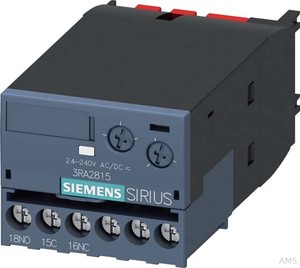 Siemens Hilfsschalter 3RA2815-1AW10 frontseitig aufschnappbar