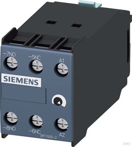 Siemens Hilfsschalterblock Elektron.verzögert 3RT1926-2ED21