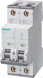 Siemens LS-Schalter AC/DC C6A,2pol,T=70,10kA 5SY5206-7