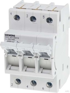 Siemens Sicherungslasttrennschalter 5SG7631-0KK06 400V 3polig