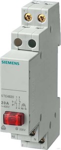 Siemens Taster 1S 20A rot 5TE4822