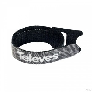 Televes Nylonklettband 10er m.Televes-Logo KBL (VE10)