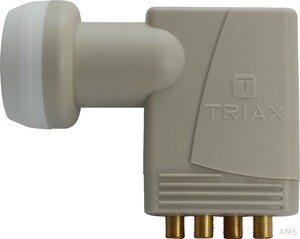 Triax Universal Quattro LNB 4Ausg.,fMultisch. TQT 400 Gold (10 )