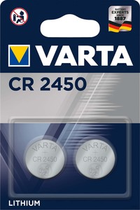 Varta Batterie Electronics 3,0V/570mAh/Lithium CR 2450 Bli.2