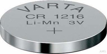 Varta Electronic-Batterie 3,0/25/Lithium CR 1216 Bli.1