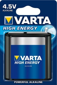Varta High Energy Normal Alk-Man 4,5V 4912 Bli.1
