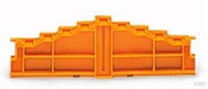 WAGO 4-Etagen-Abschlussplatte 7,62 mm dick, orange 727-207 (25 )