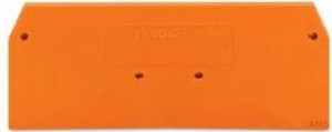 WAGO Abschlußplatte orange, 2,5mm dick 280-326
