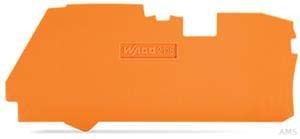 WAGO Abschluss Zwischenplatte 1 mm dick, orange 2116-1292 (25 )
