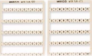 WAGO WSB-Bezeichnungskarte weiss unbedruckt 248-501 (5 )