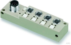Weidmüller Sensor-/Aktor-Verteiler SAI-4-S 3P M8 L ohne Leitung