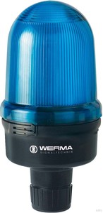 Werma LED-Dauer-/Blinkleuchte RM 24VDC blau 82950755