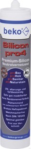 beko Silikon pro4 Premium 310ml zementgrau (MHD) (1 Pack)