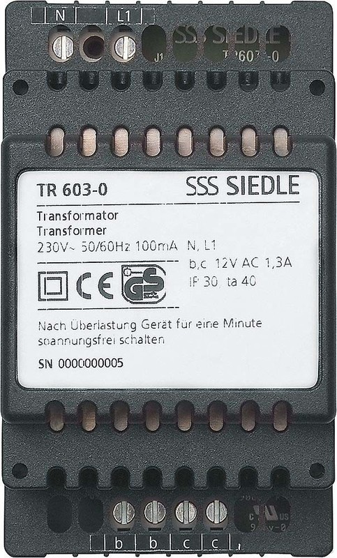 Siedle Transformator Betriebsgeraet TR 603-0 