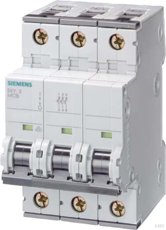 Siemens C20  5SY34 Leitungsschutzschalter 5SY3420-7  4pol 400v 20A 