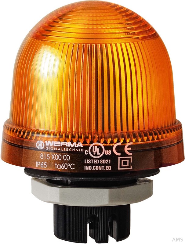 Werma LED-Rundumleuchte 24V AC/DC ge 81633055
