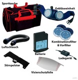 Atemschutzgerät mit Gebläse und Filter