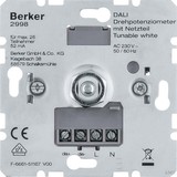 Berker DALI Drehpotenziometer Tunable wh m.Netzt. 2998